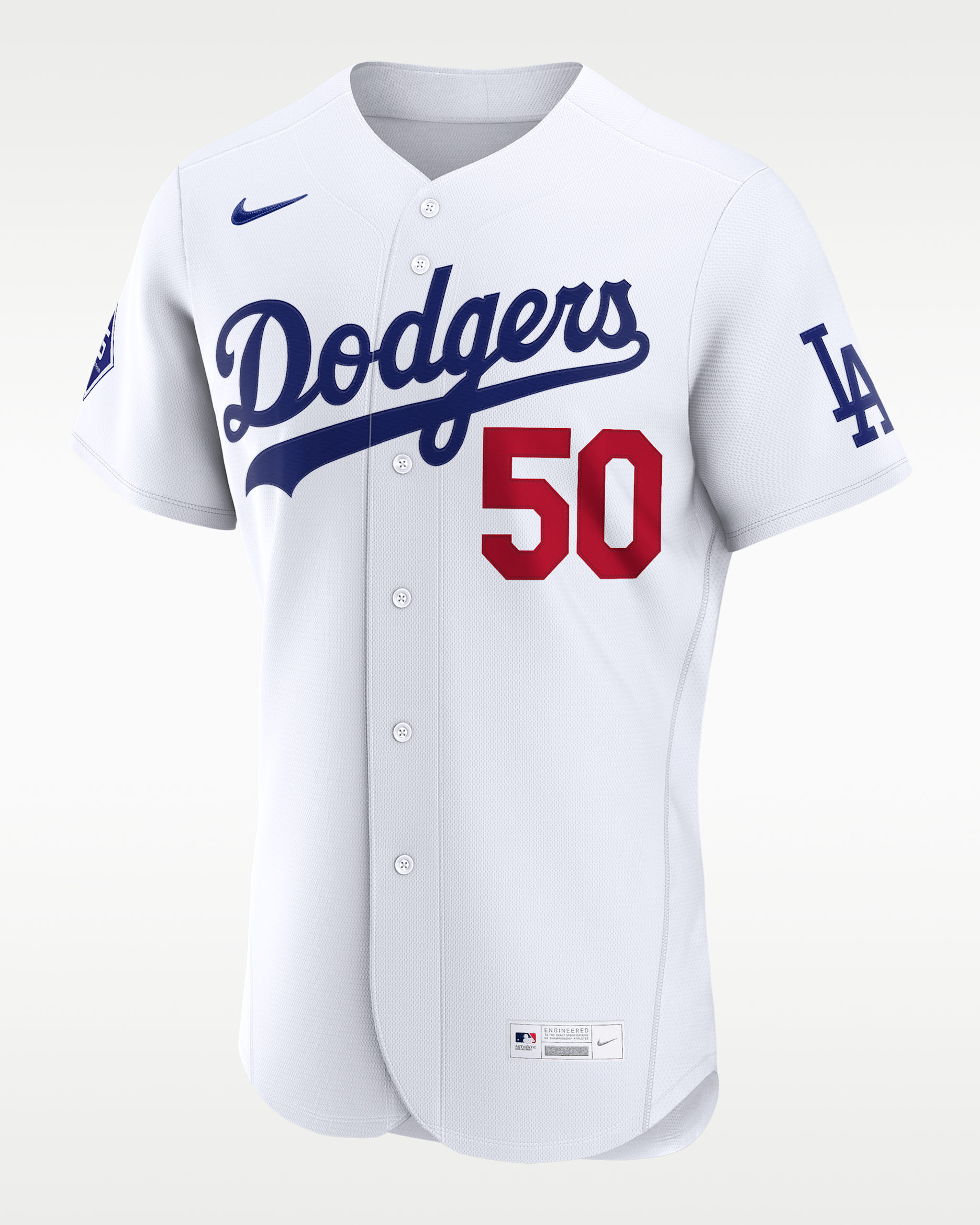 Mookie Betts Los Angeles Dodgers Men's Nike MLB Authentic Jersey